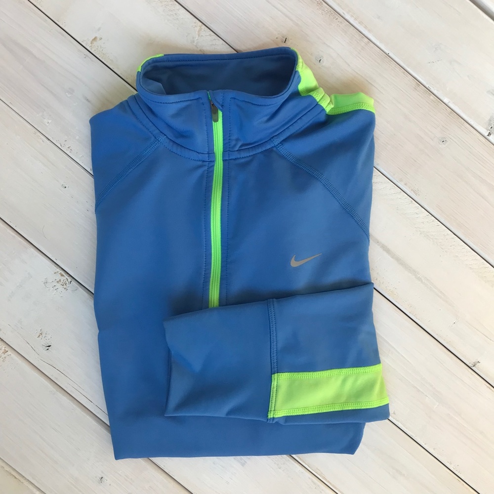 Nike Running 1/2 zip DRI-FIT long sleeve shirt Women's M